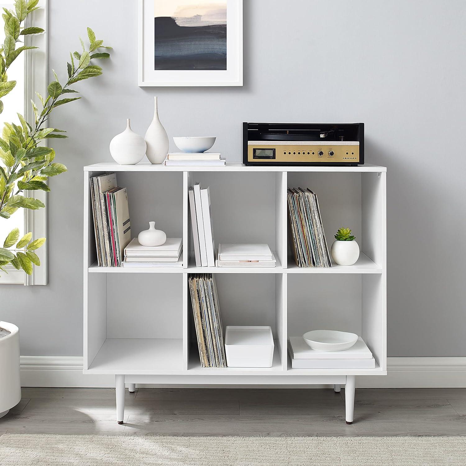 35.88" Liam 6 Cube Bookcase - Crosley