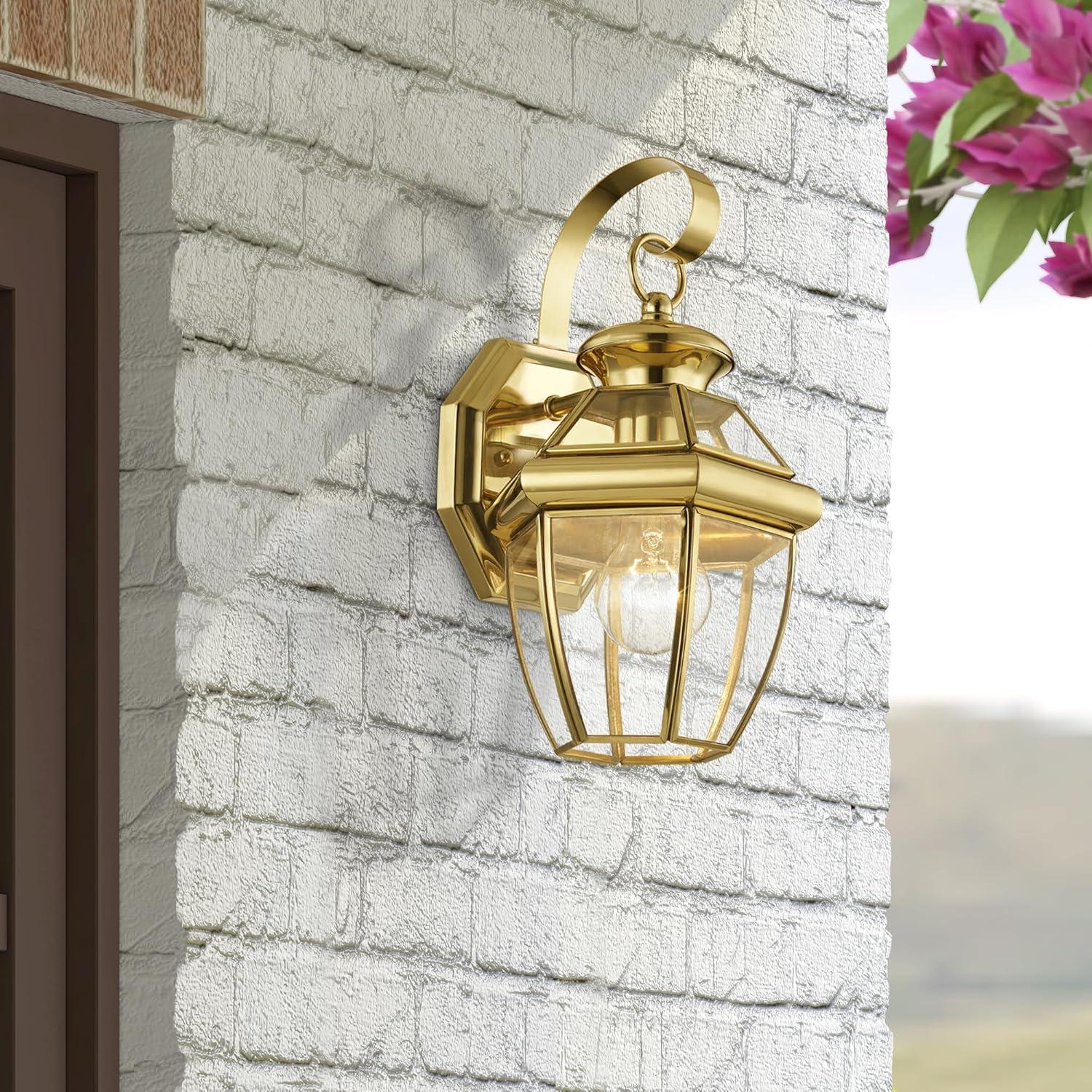 Livex Lighting Monterey 1 - Light Wall Light in  Polished Brass