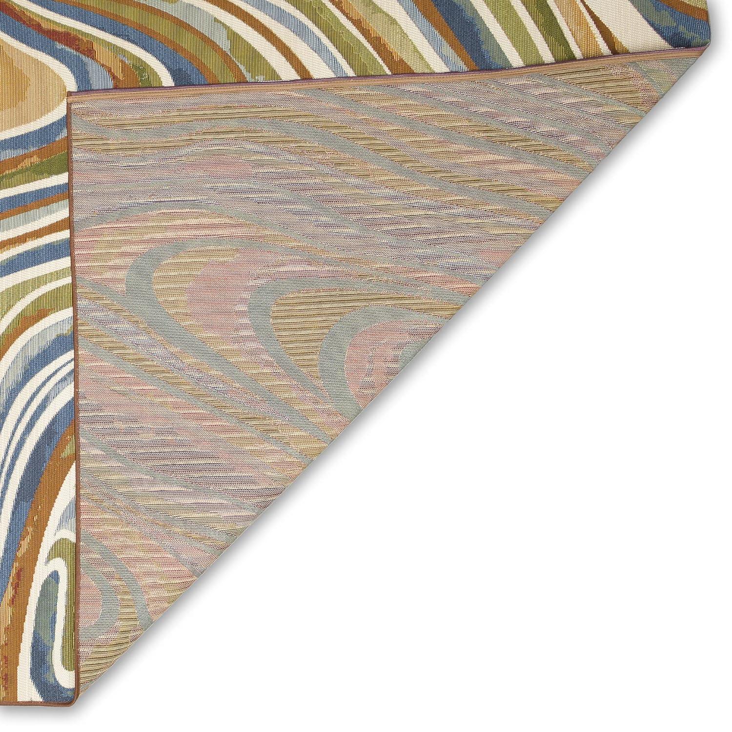 Liora Manne Marina Tides Indoor/Outdoor Rug Multi 3'3" x 4'11"