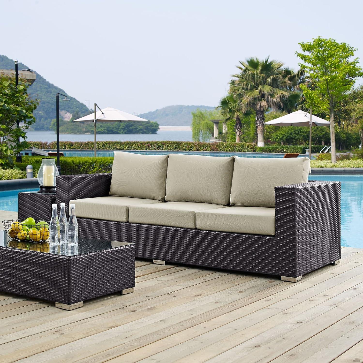 Modway Convene Outdoor Patio Sofa