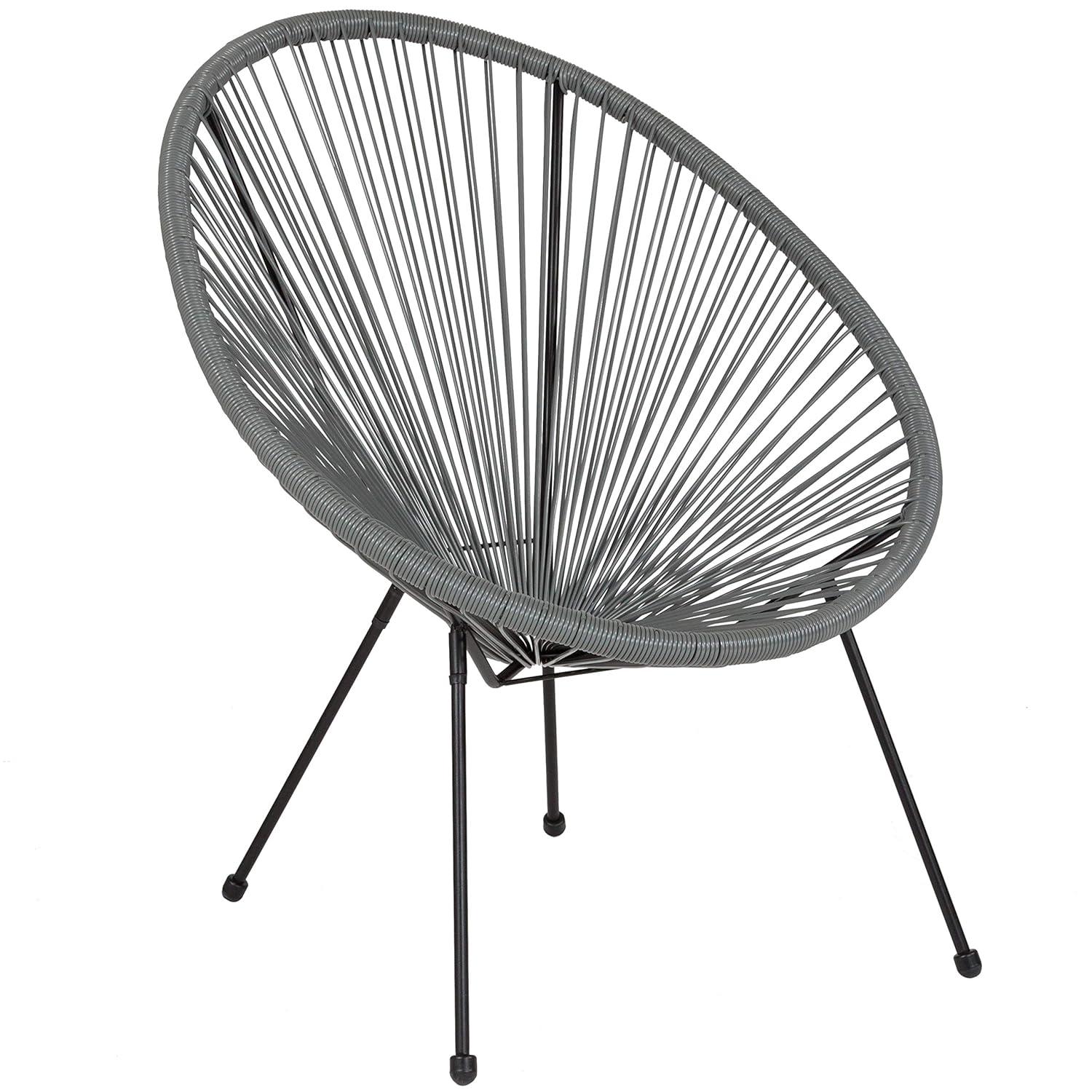 Emma and Oliver Papasan Bungee Lounge Chair