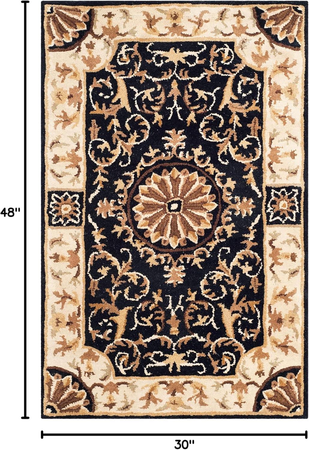 Empire EM459 Hand Tufted Indoor Accent Rug - Blue - 2'6"x4' - Safavieh