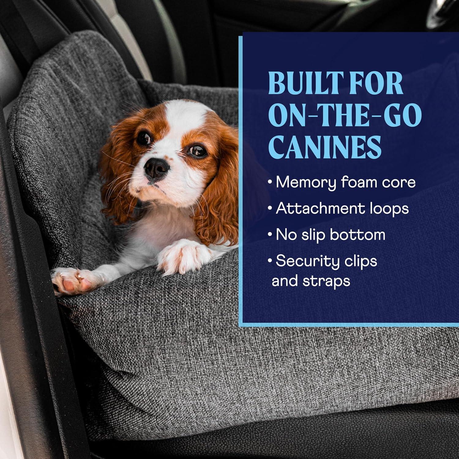 PupProtector Memory Foam Dog Car Bed