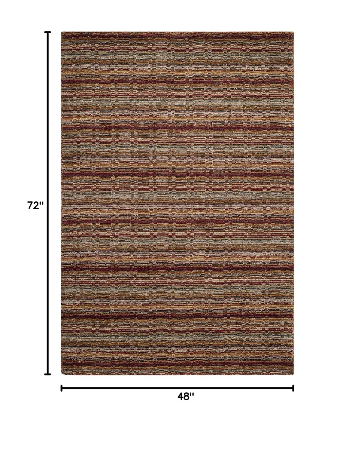 Himalaya HIM708 Handmade Area Rug - 4'x6' - Multi - Safavieh