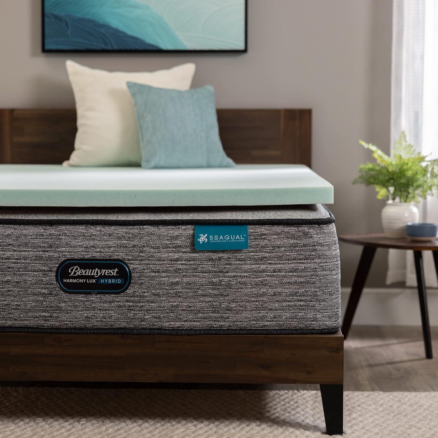 Beautyrest 2" Thermagel Deluxe Cooling Pressure Relieving Memory Foam Mattress Topper, Twin