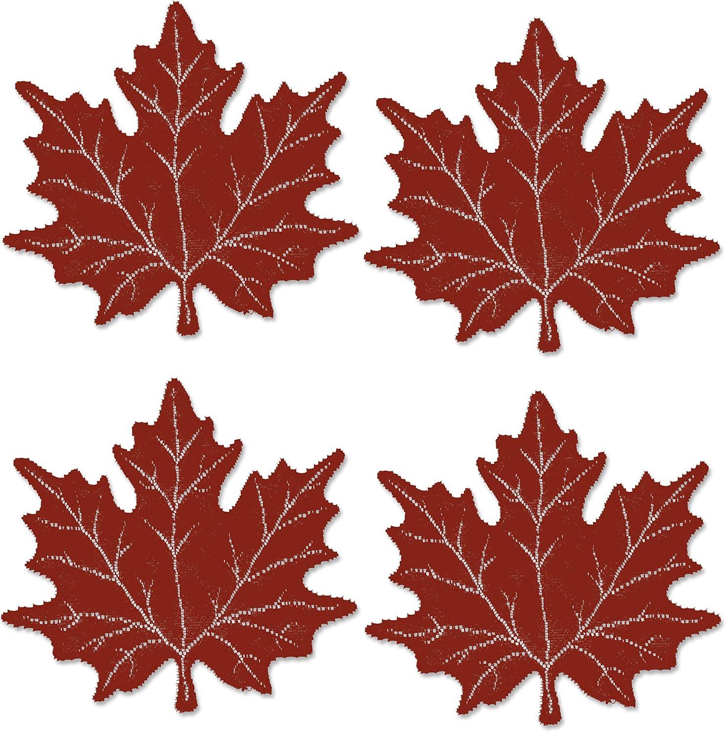 Heritage Lace Leaf Maple 14x15 Placemat (Set of 4)