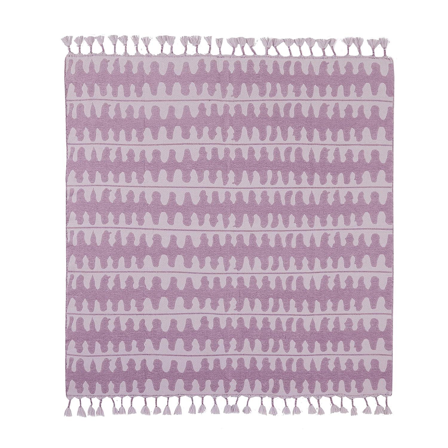 Himaya Cotton Blend Woven Throw