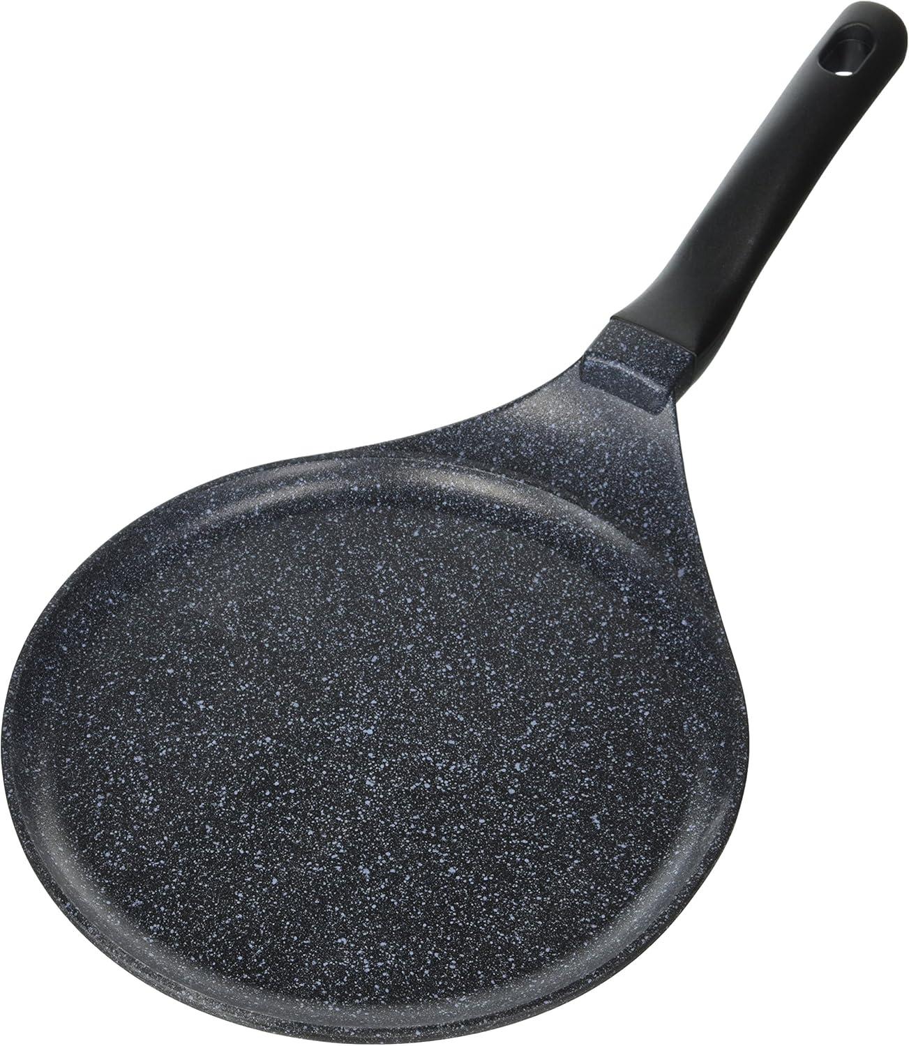 Ceramic Marble Coated Cast Aluminium Non Stick Crepe Pan (8 Inch (20 Cm))