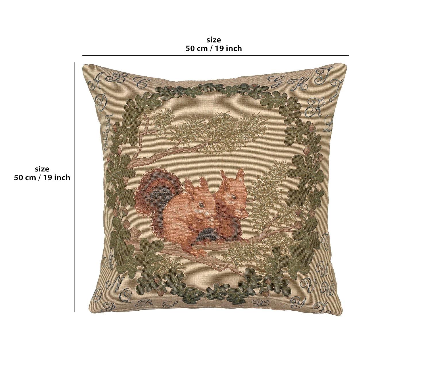 Charlotte Home Furnishings Animals & Wildlife Cotton Blend Pillow Cover