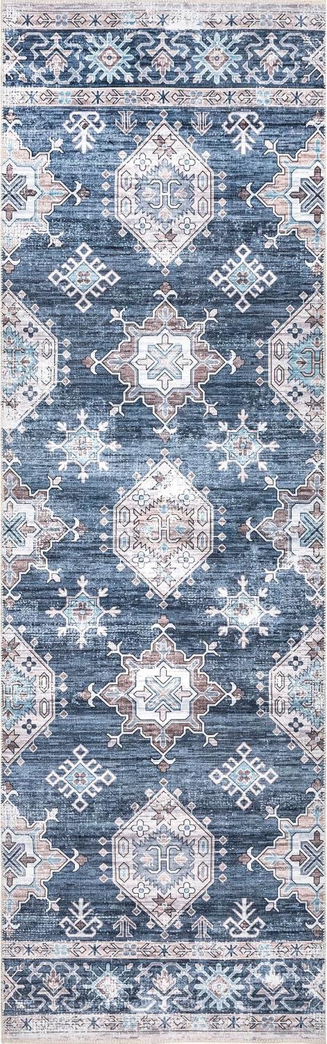 Nuloom Finley Machine Washable Vintage Distressed Indoor Area Rug