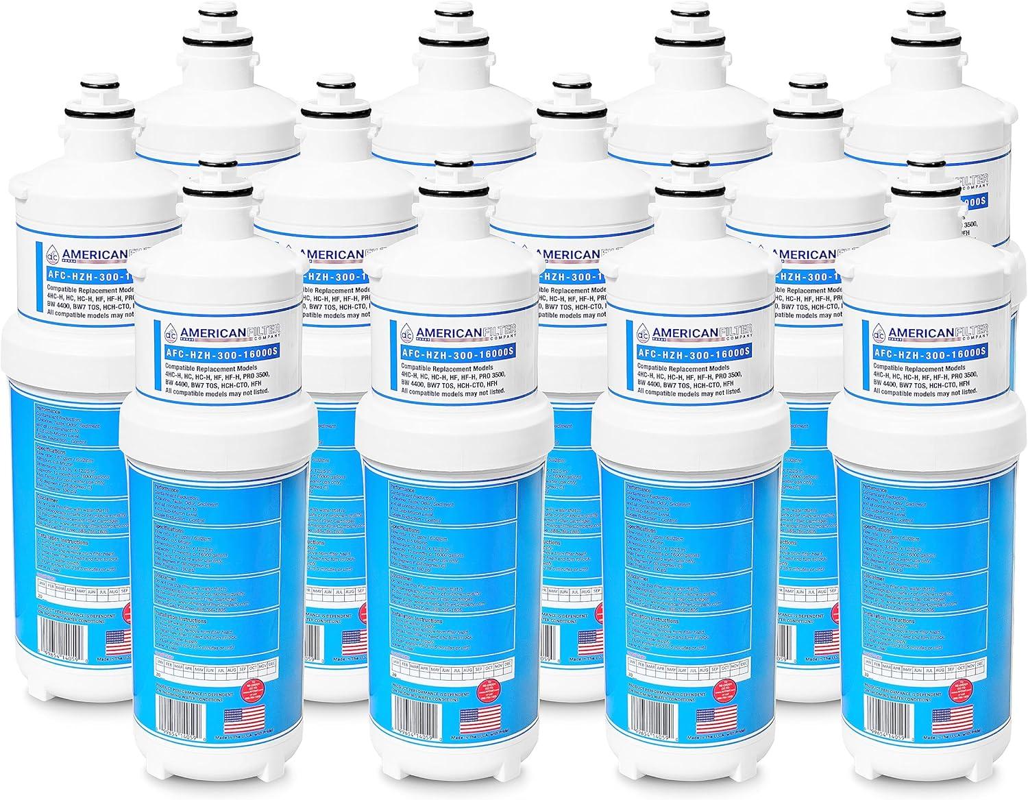 AFC 12-Pack White and Blue Water Filters for Hoshizaki