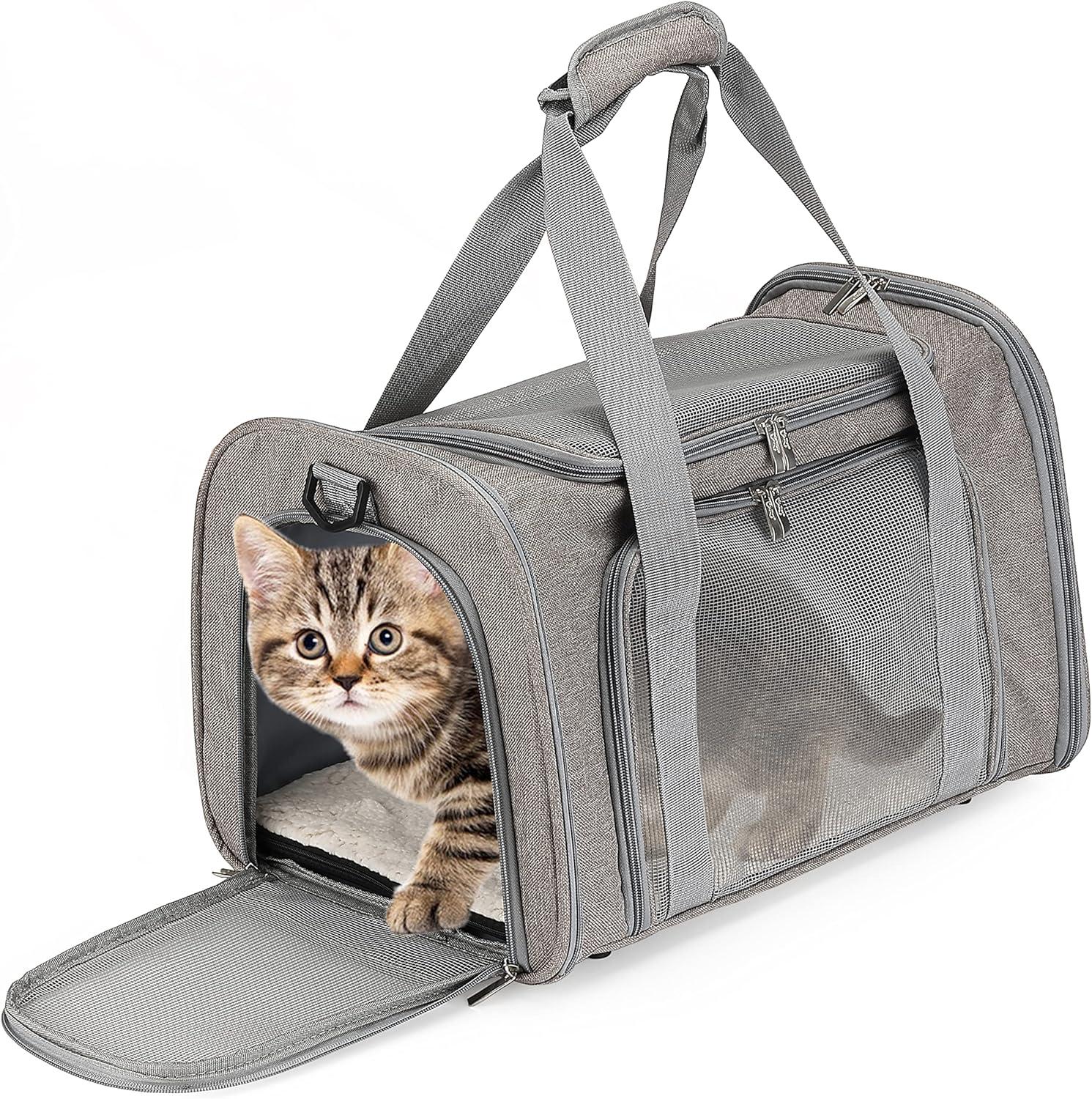 Mr. Pen- Pet Carrier, Cat Carrier, Dog Carrier, Cat Bag Carrier, Cat Travel Carrier