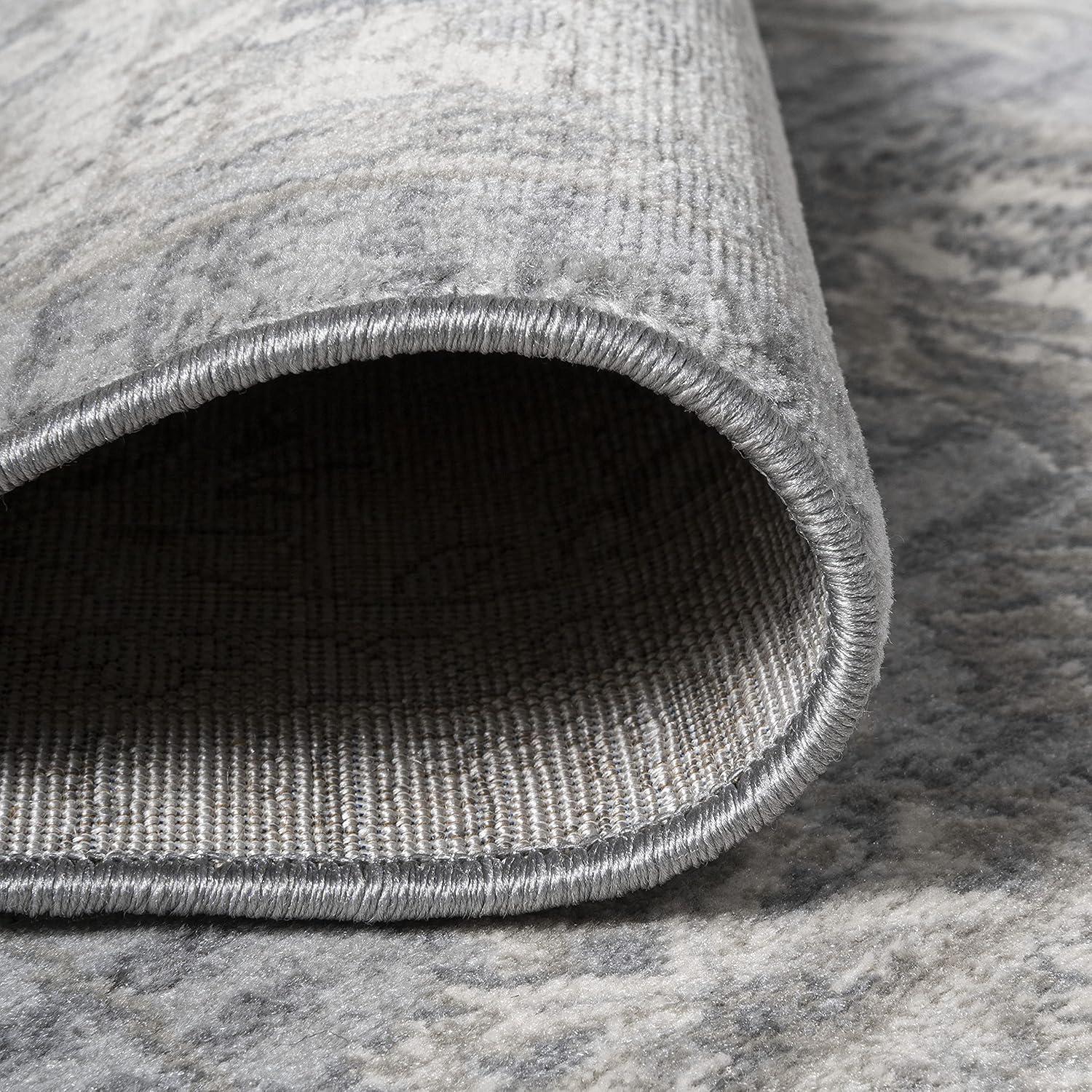 3' X 5' Modern Persian Vintage Moroccan Traditional Area Rug, Light Gray - JONATHAN Y