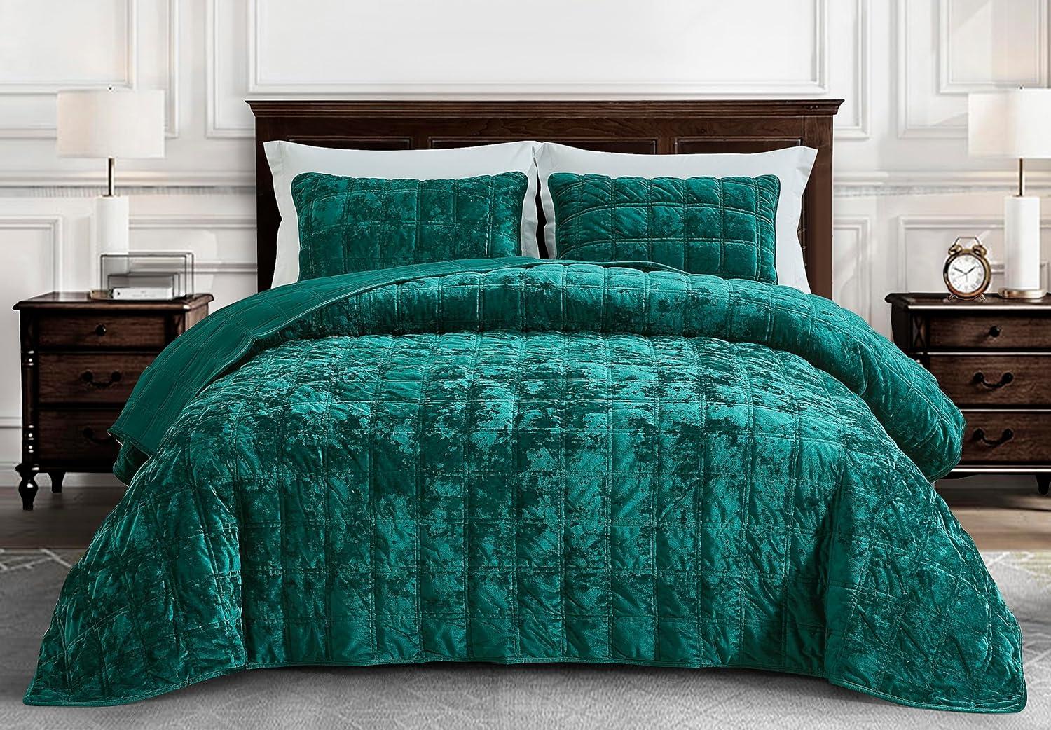 Velvet Quilt Set