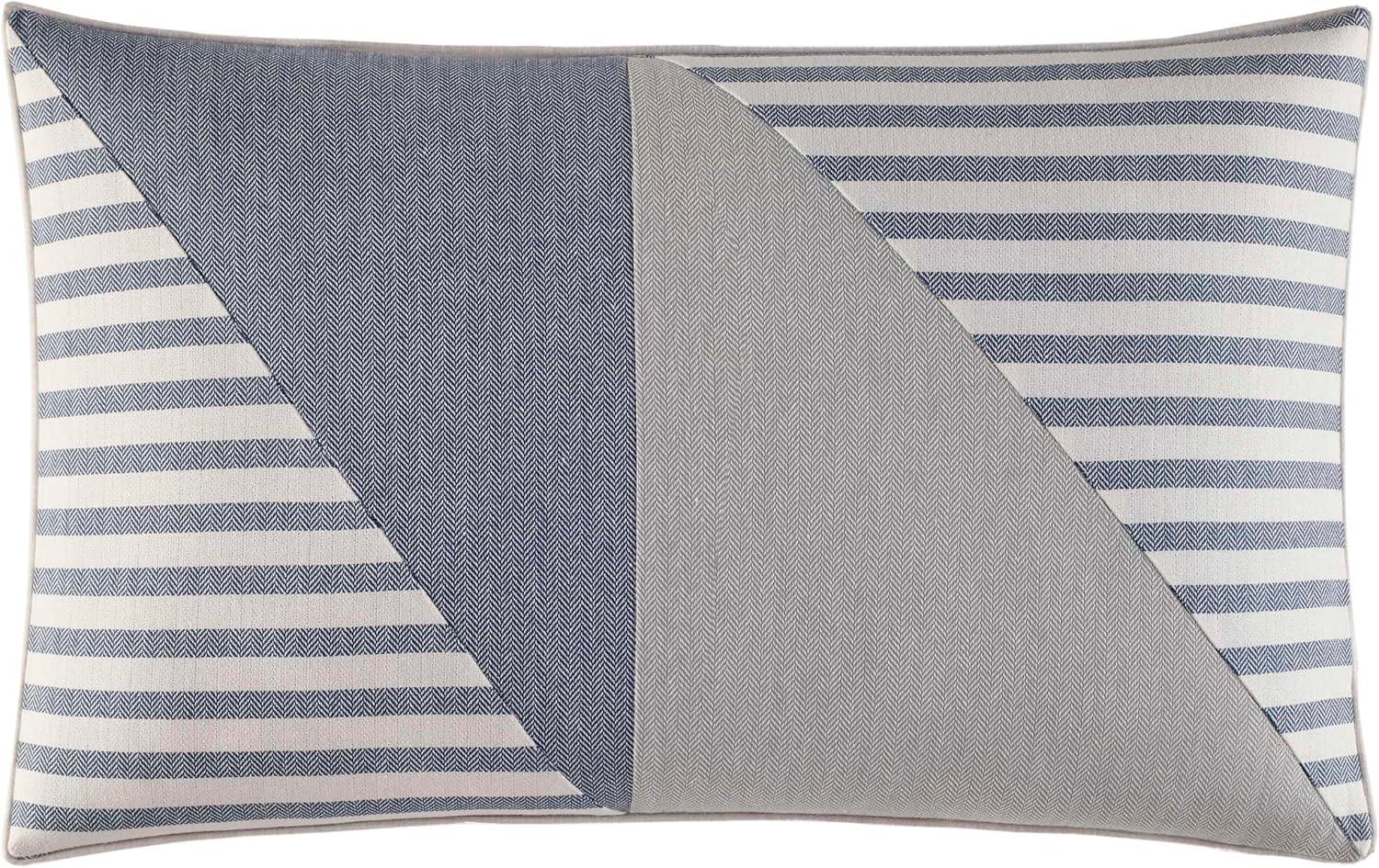 Nautica Nautica Fairwater Blue Cotton Reversible Comforter Set