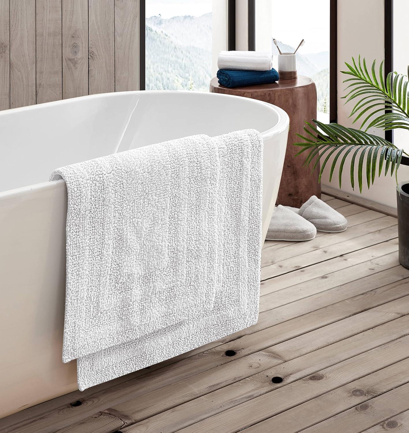 Eddie Bauer Logan Cotton 2 Piece Bath Rug Set