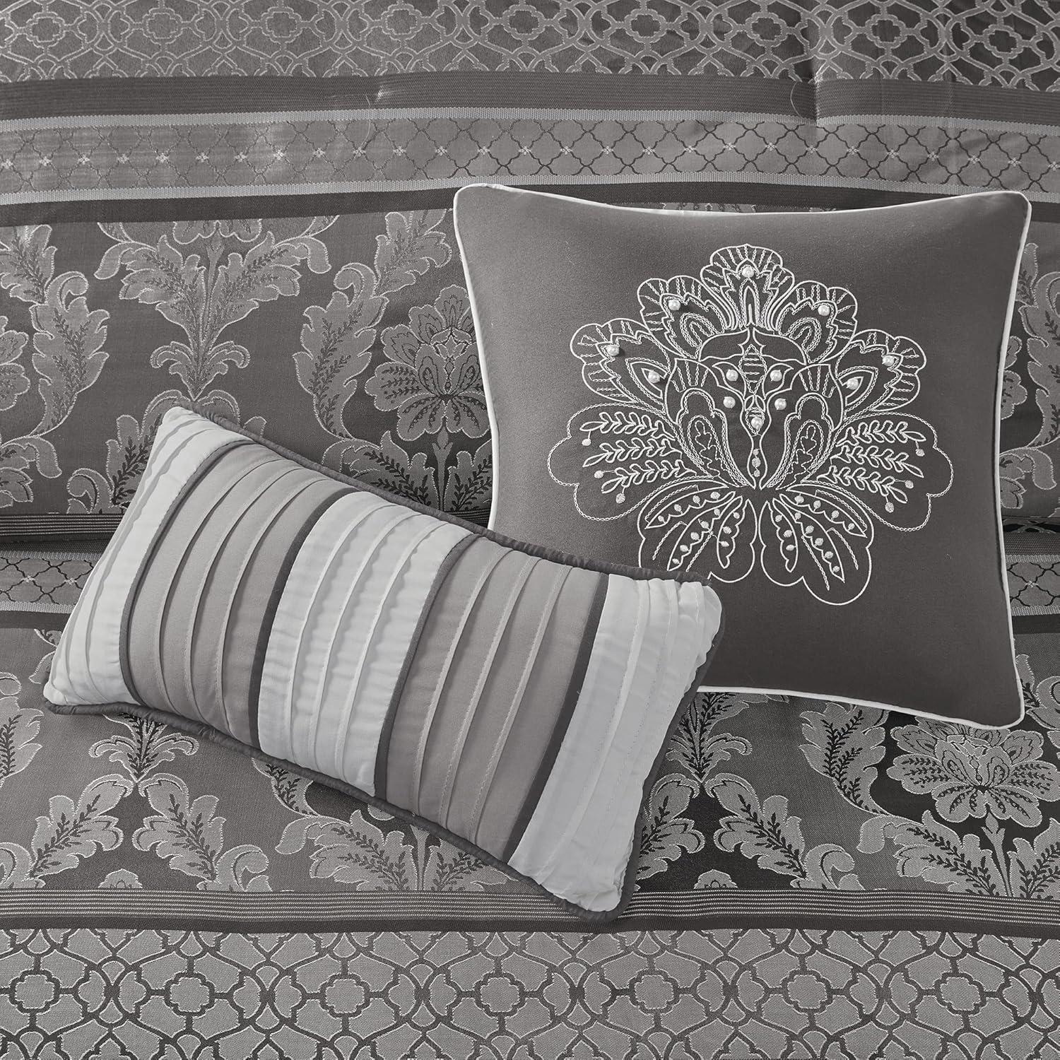 Madison Park Bellagio 7 Piece Jacquard Comforter Set