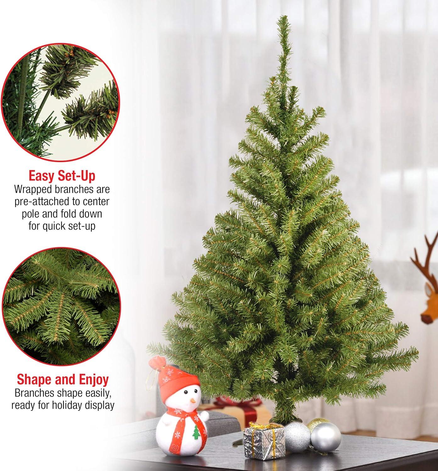 Unlit Kincaid Spruce Artificial Christmas Tree - National Tree Company