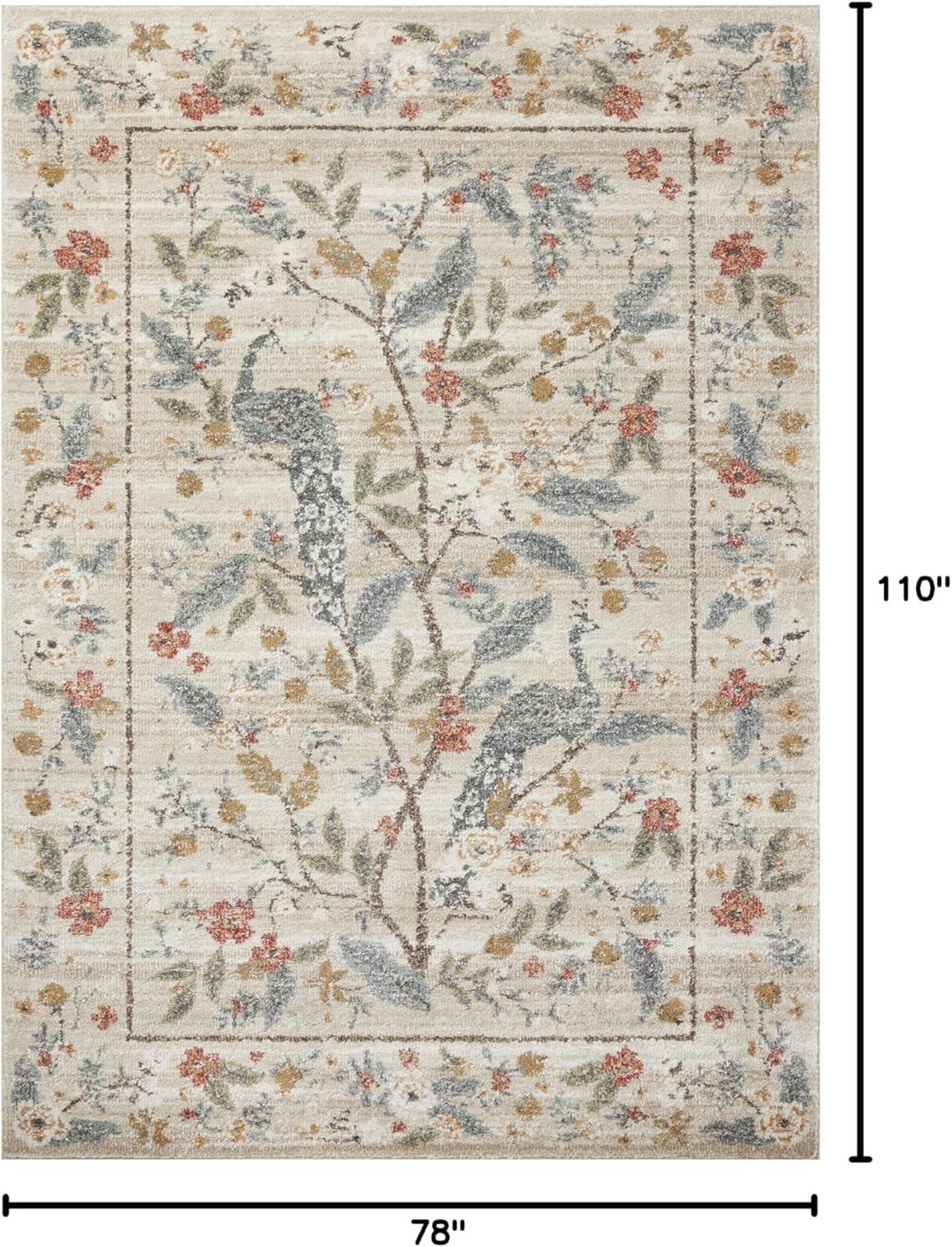 Rifle Paper Co. x Loloi Rifle Paper Co. x Loloi Laurel Cream Area Rug