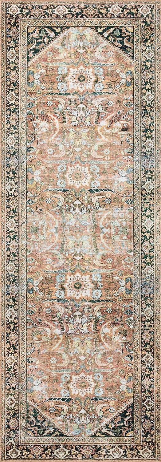 Loloi II Wynter WYN-02 Auburn / Multi Oriental Area Rug 2'-6" x 7'-6"