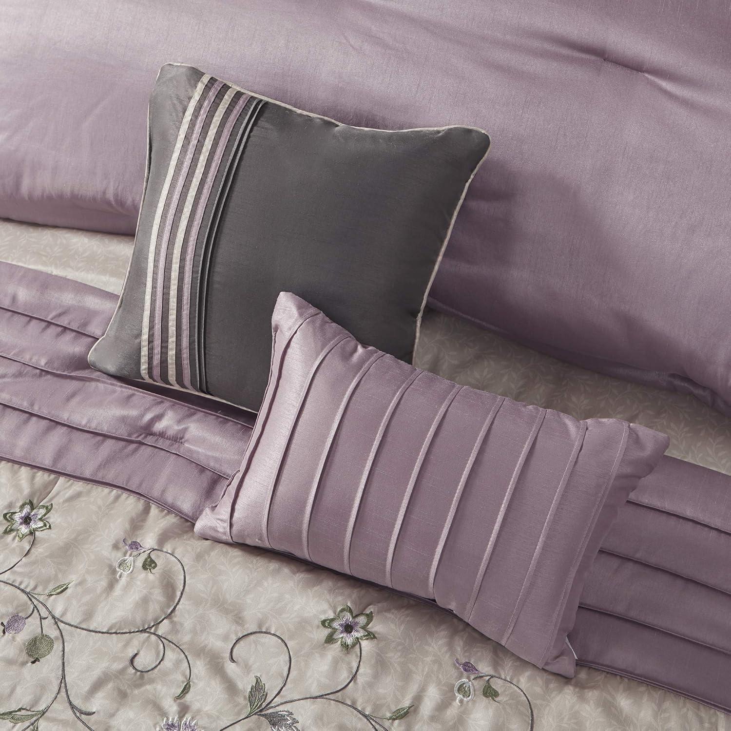 Serene Embroidered 7 Piece Comforter Set