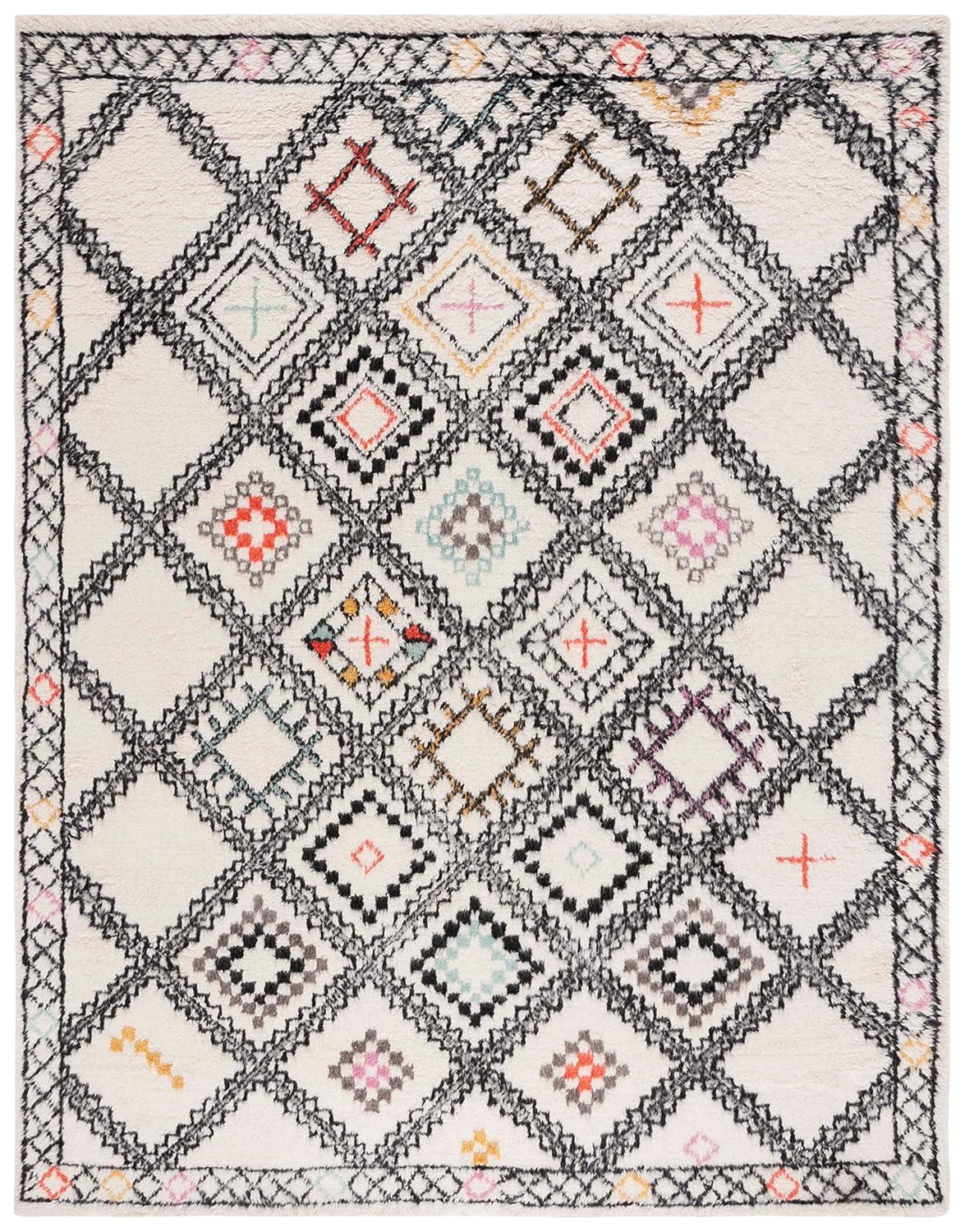 Kenya KNY822 Hand Knotted Area Rug - Natural/Multi - 8'x10' - Safavieh.