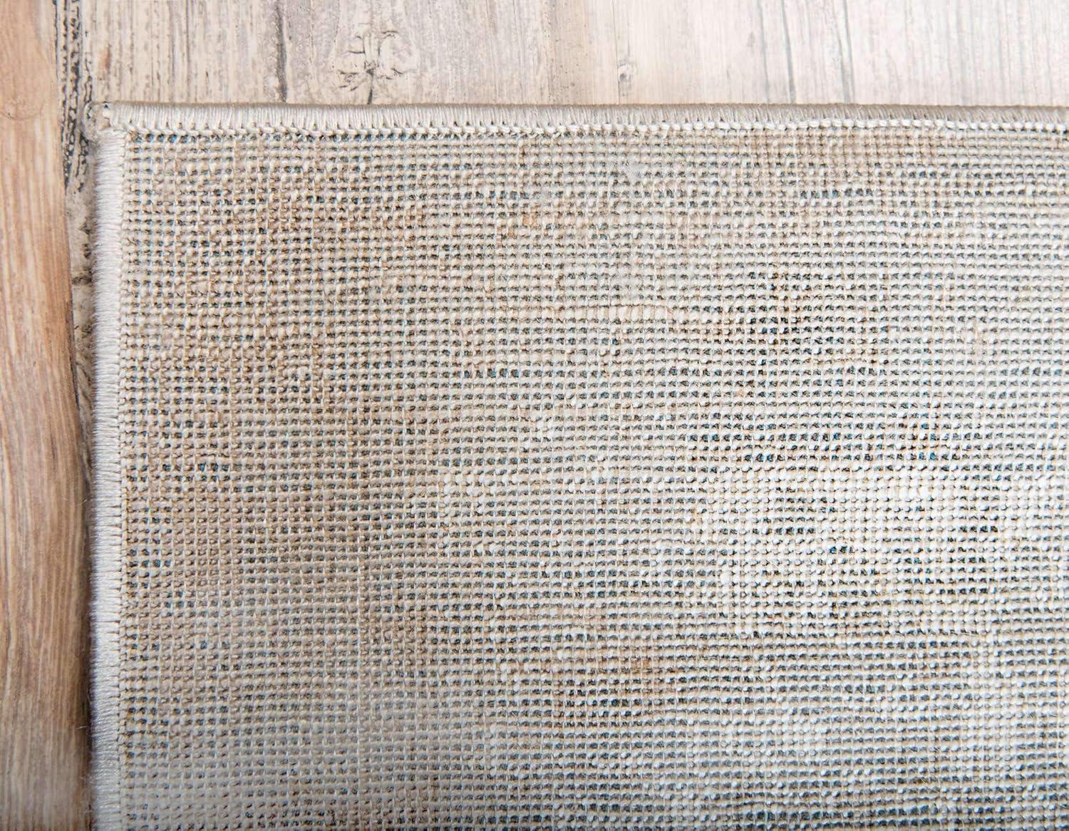 Unique Loom 9' 0 x 12' 0 Sofia Salle Garnier Gray Area Rug