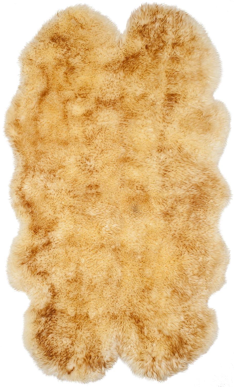Sheep Skin Natural Sheep Skin Made Within Acid Dying Sheep Skin Solid Color Rug