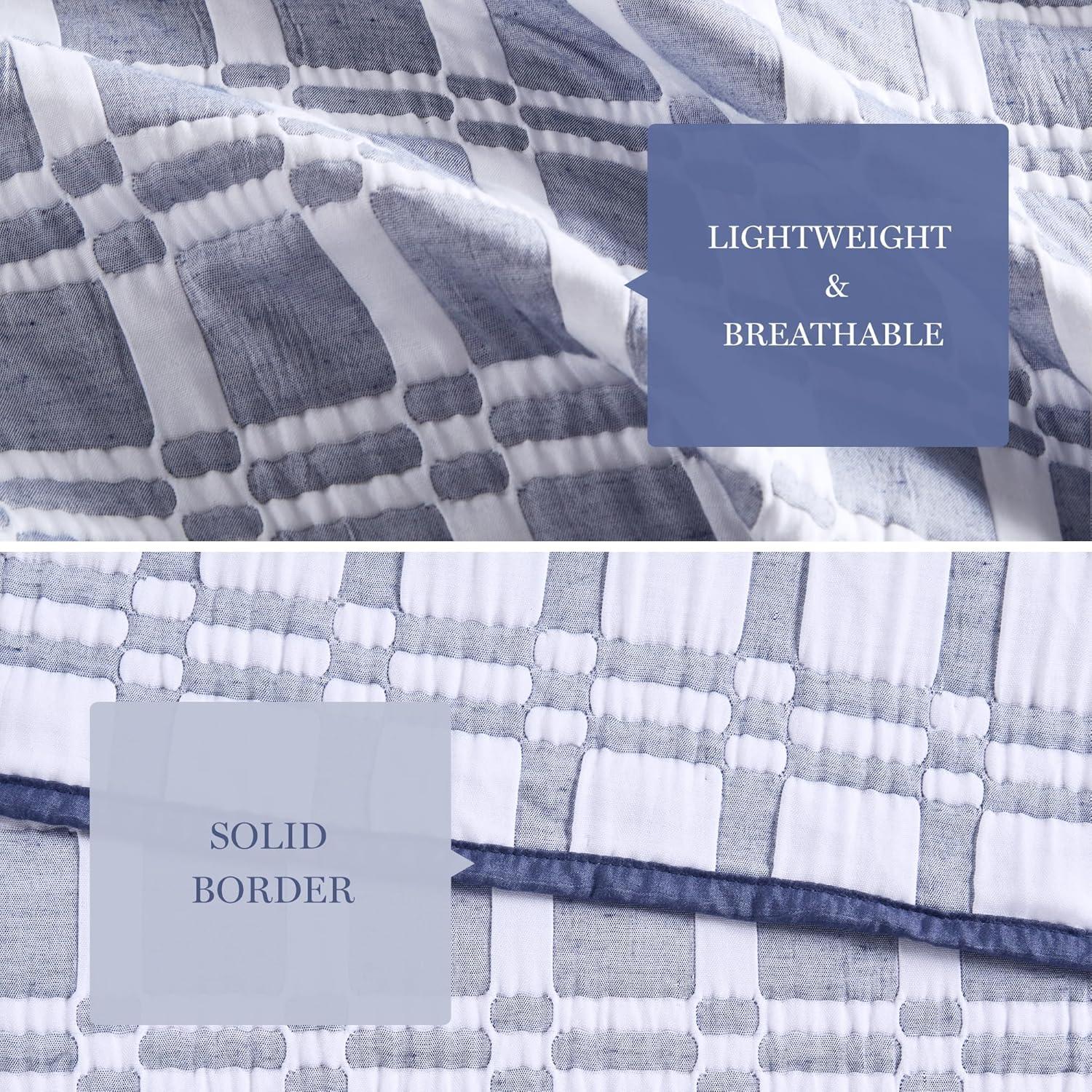 510 Design Harlow 3 Piece Reversible Matelasse Coverlet Set