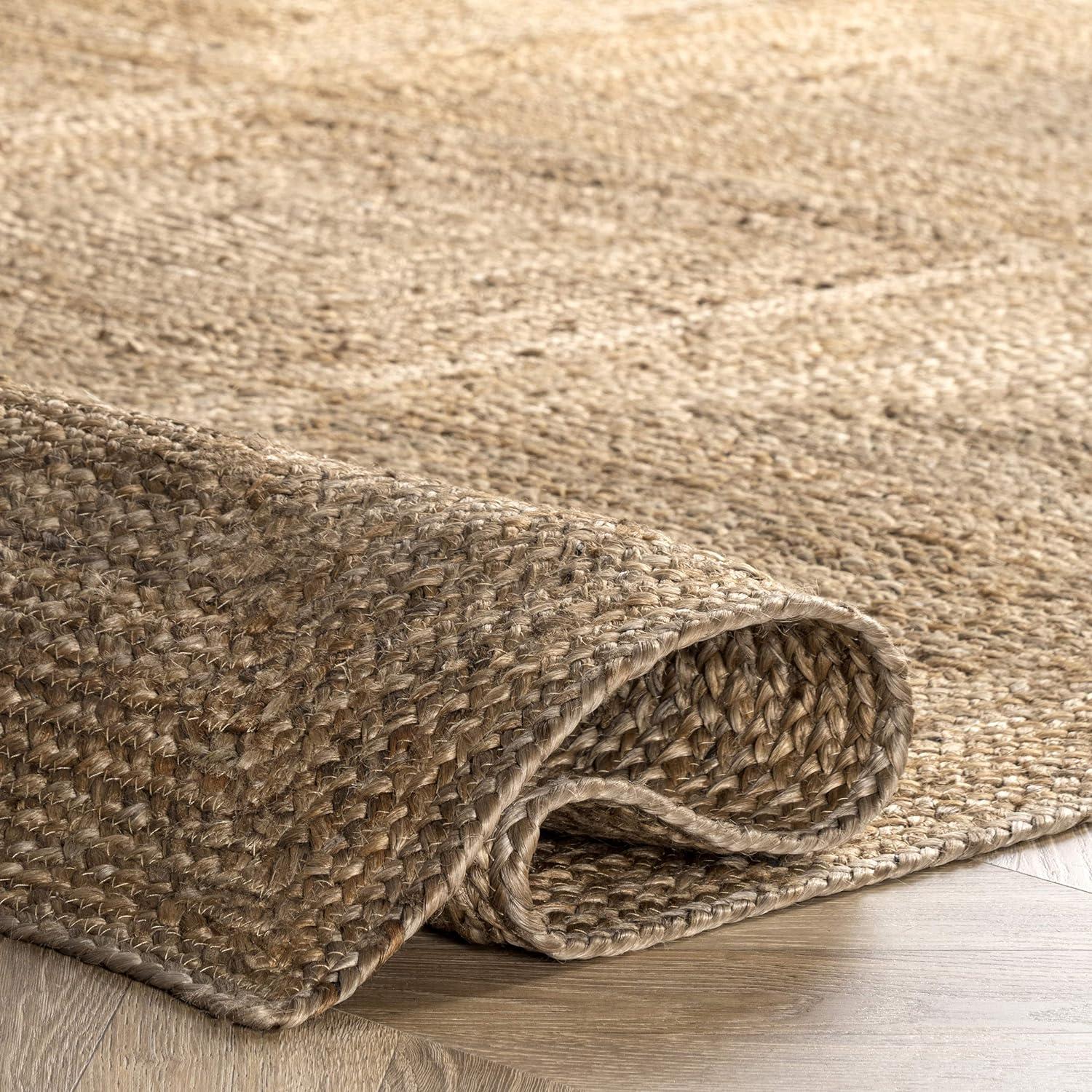 Lauren Liess x Rugs USA Juniper Tiled Jute Area Rug