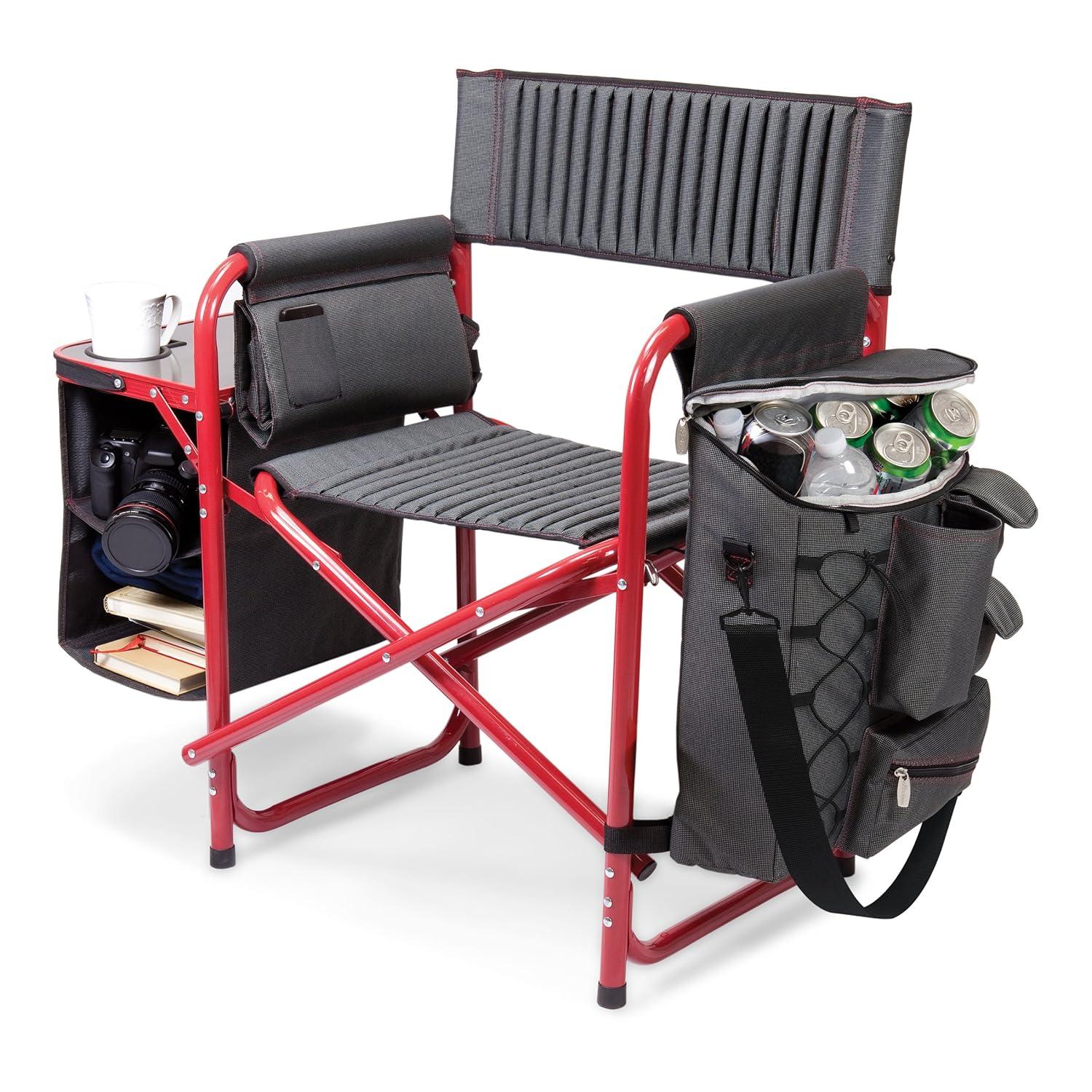 ONIVA™ Outdoor Furniture Fusion Camping Chair with Side Table and Soft Cooler