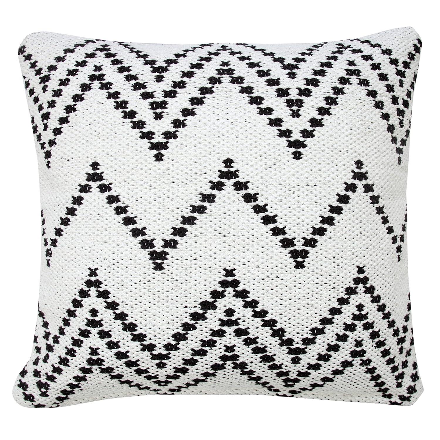 Rajani Home Textured Cotton Throw Pillow