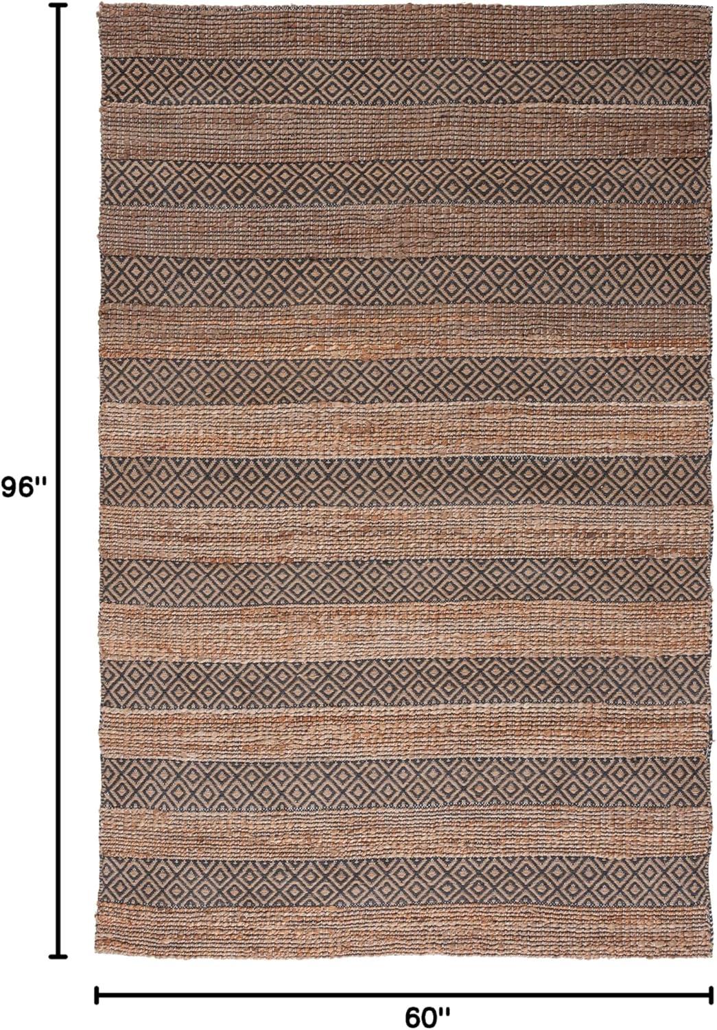 Natural Fiber NFB653 Power Loomed Area Rug  - Safavieh