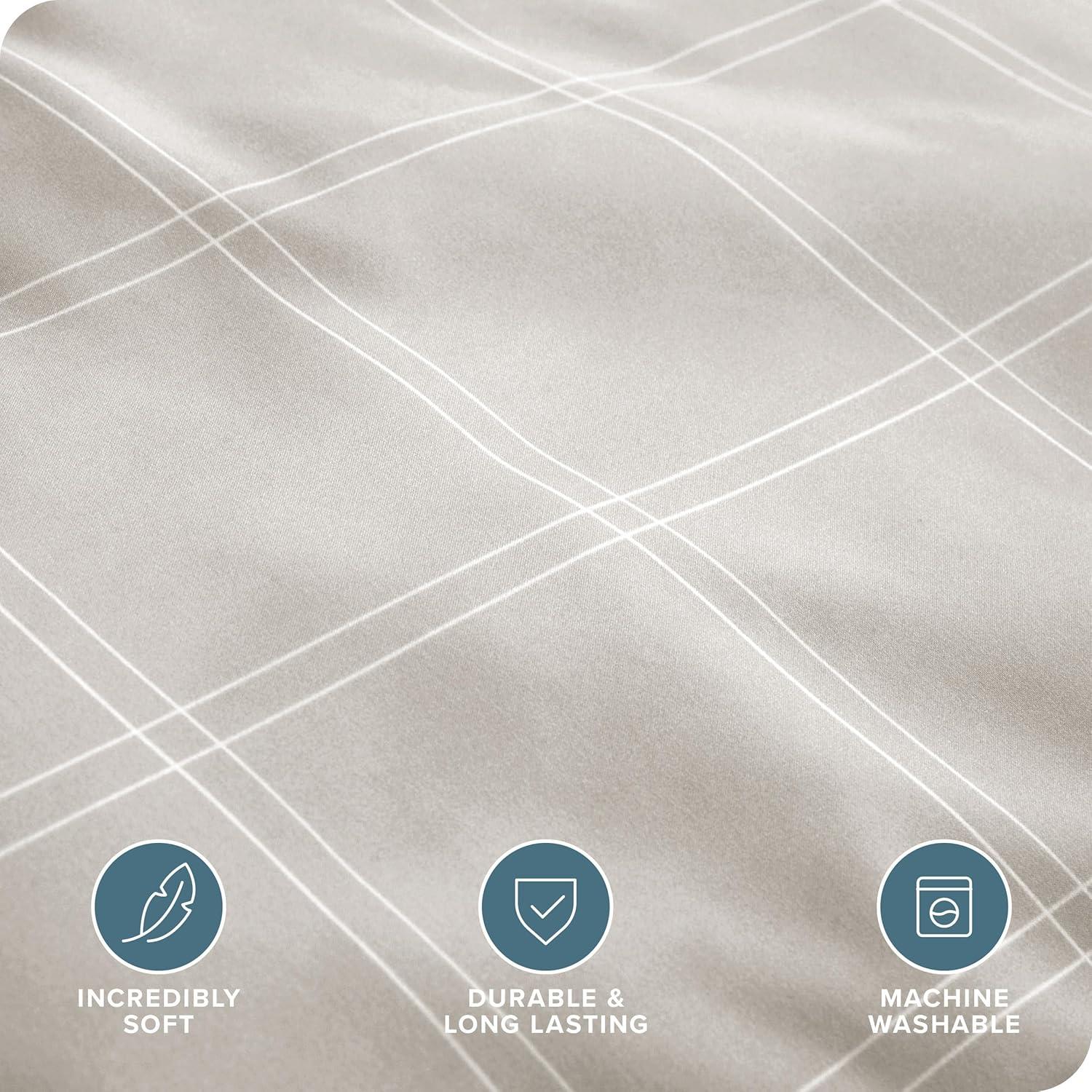 Double Brushed Duvet Set - Ultra-Soft, Easy Care by Bare Home