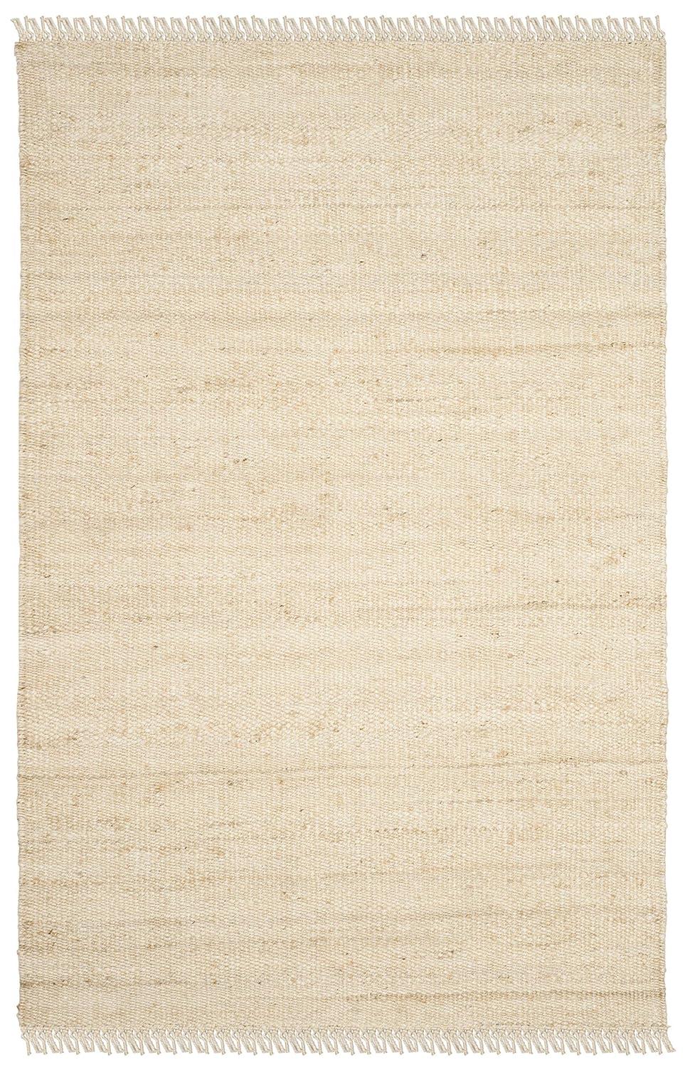 Natural Fiber NF368 Hand Woven Indoor Area Rug - Ivory - 6'x6' - Safavieh.