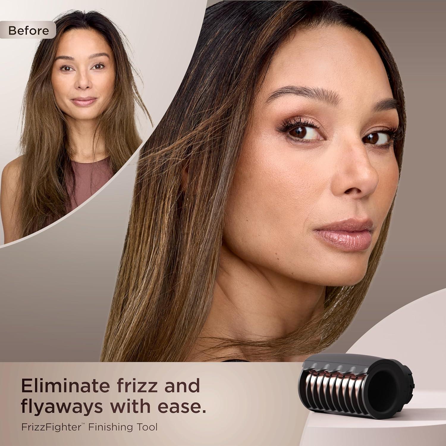 Black High-Velocity Ionic Hair Dryer with Cool Shot