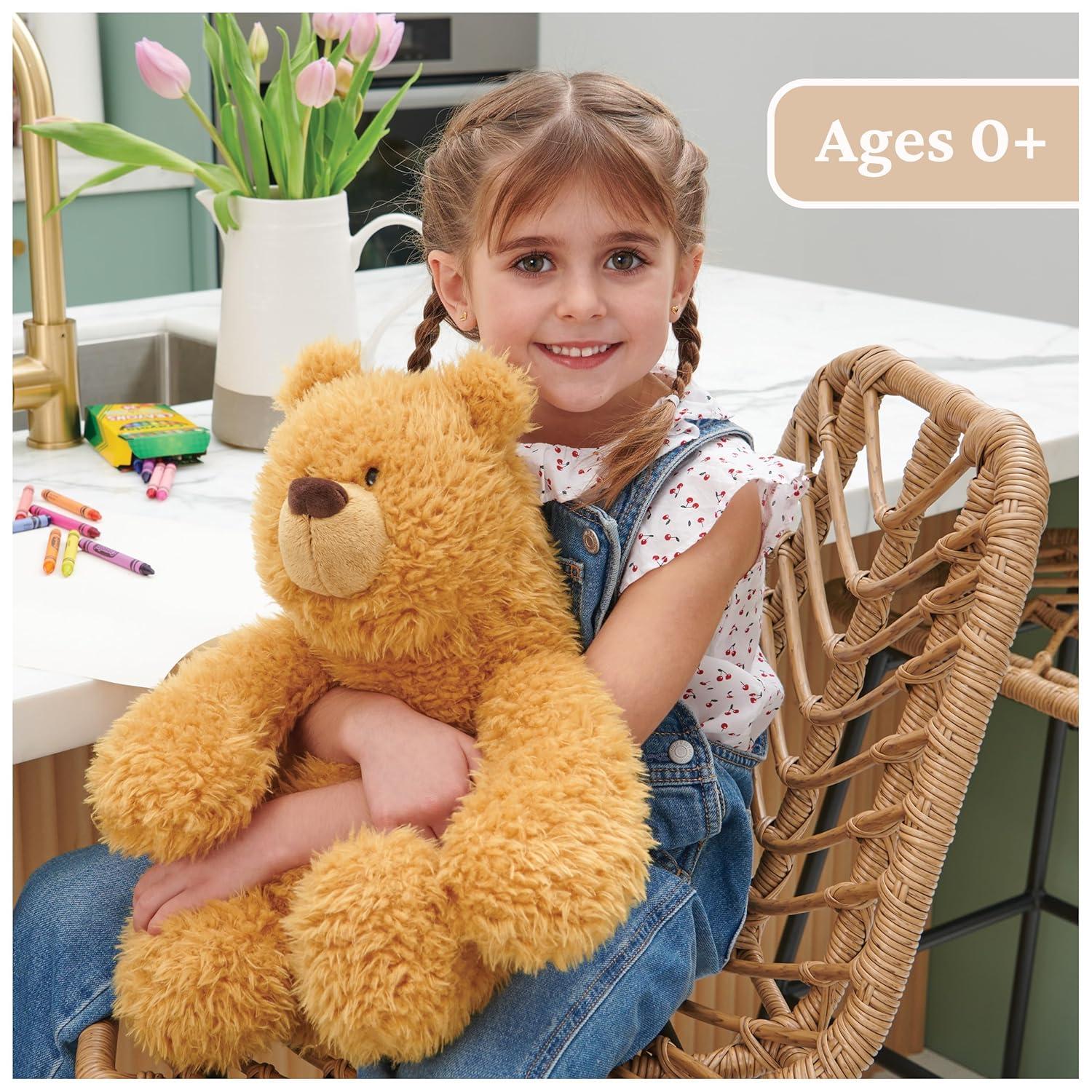 GUND Growler Teddy Bear Small Classic Brown Bear Plush Stuffed Animal, 11 Inch