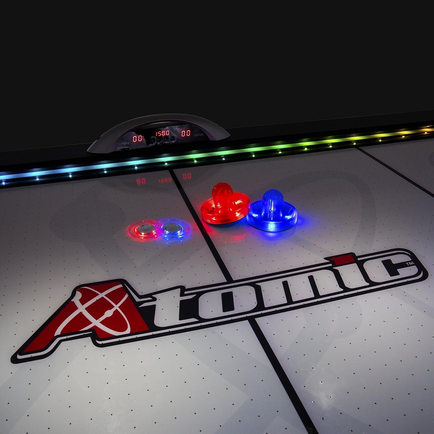 Atomic 7.5' Two Player Air Hockey Table with Digital Scoreboard