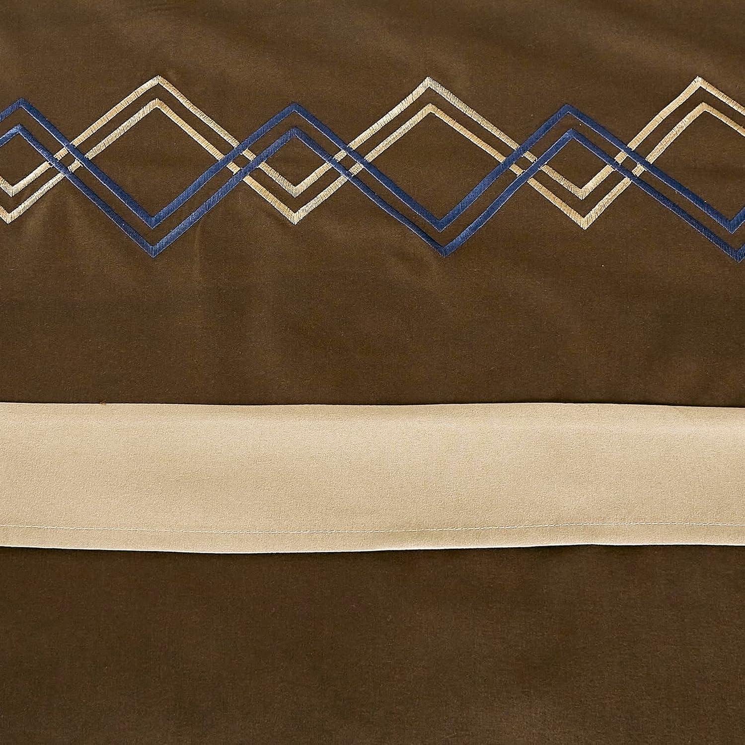 Chezmoi Collection Polyester Room Darkening Curtain Pair