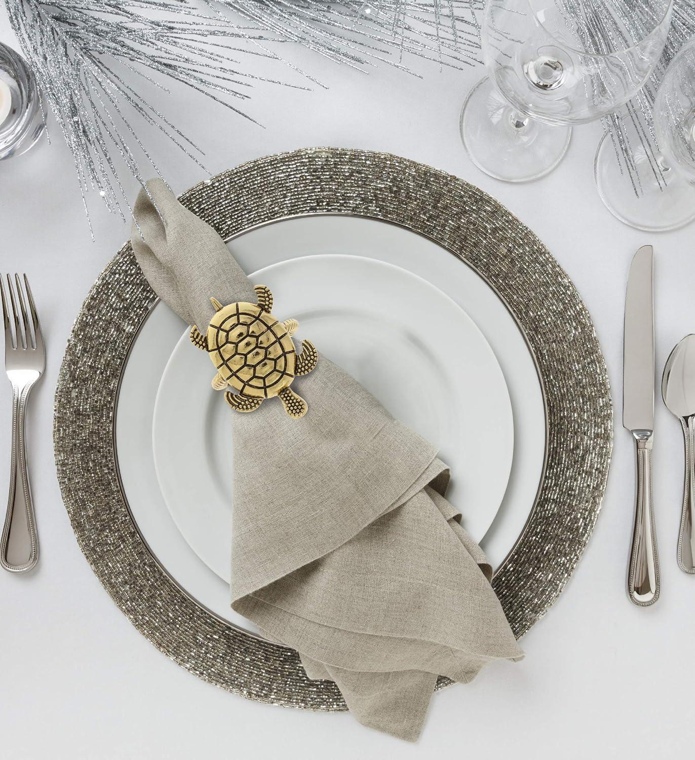 Metal Napkin Ring (Set of 6)