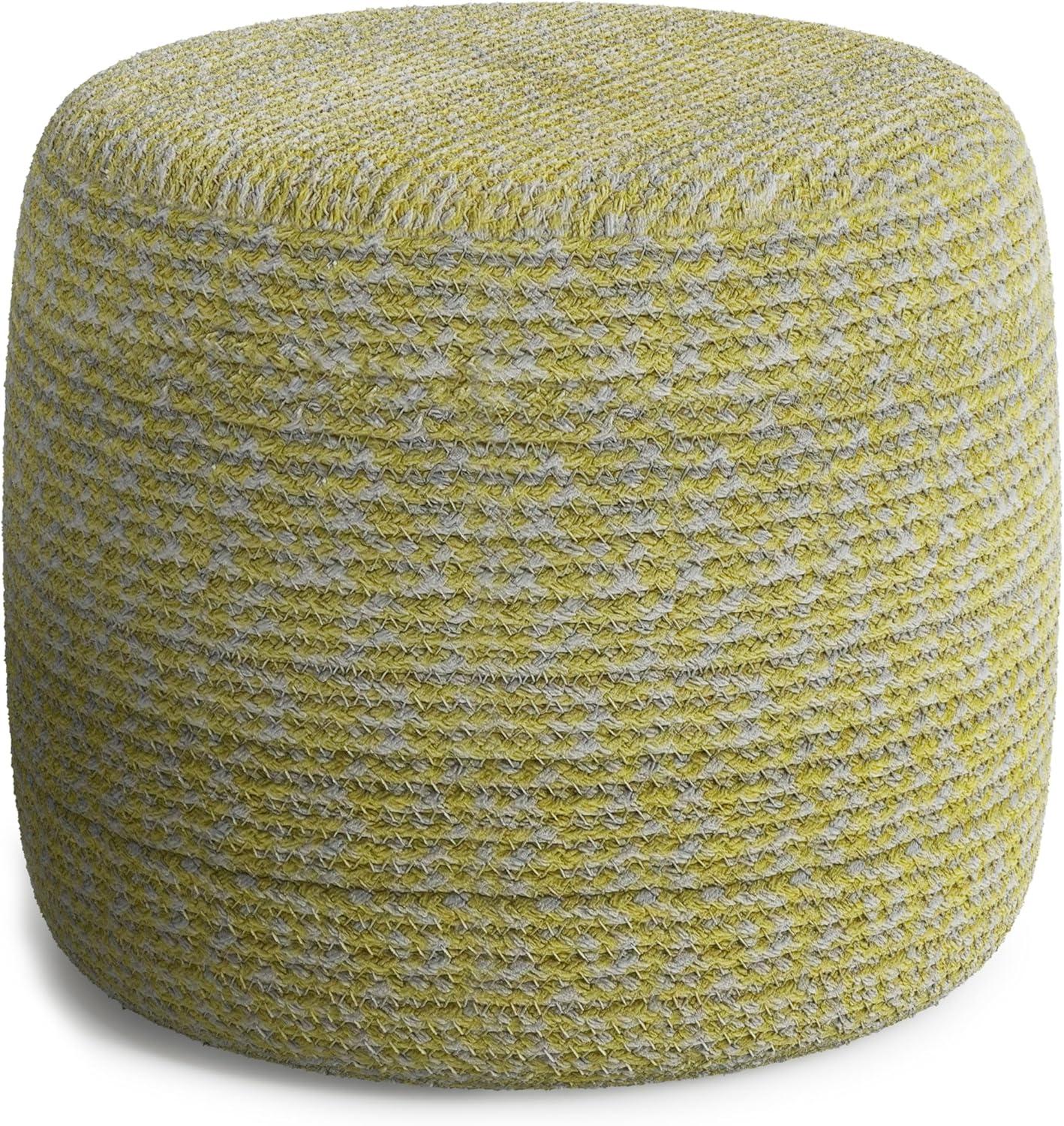 Simpli Home Bayley Upholstered Pouf