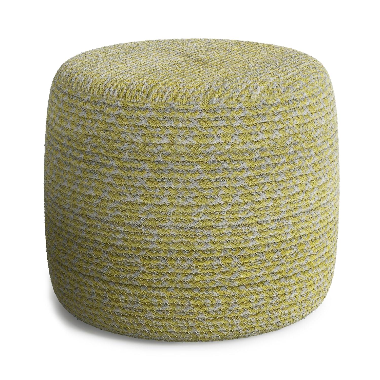 Simpli Home Bayley Upholstered Pouf