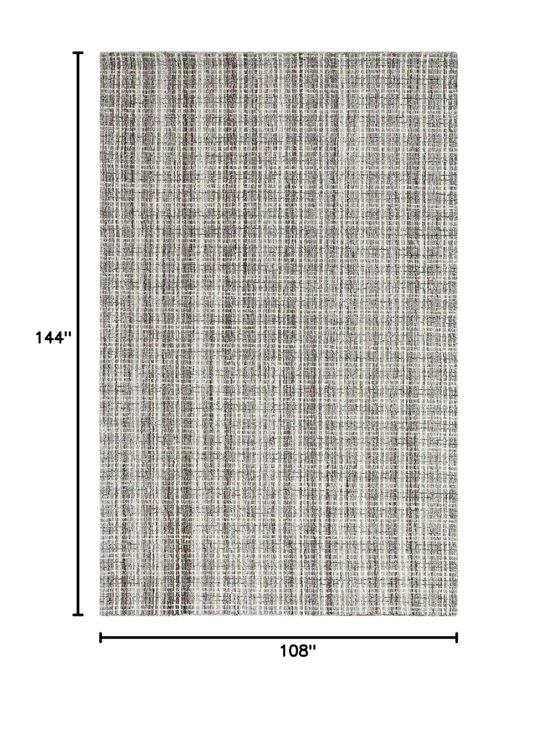 SAFAVIEH Abstract Winton Trellis Area Rug, Brown/Green, 9' x 12'