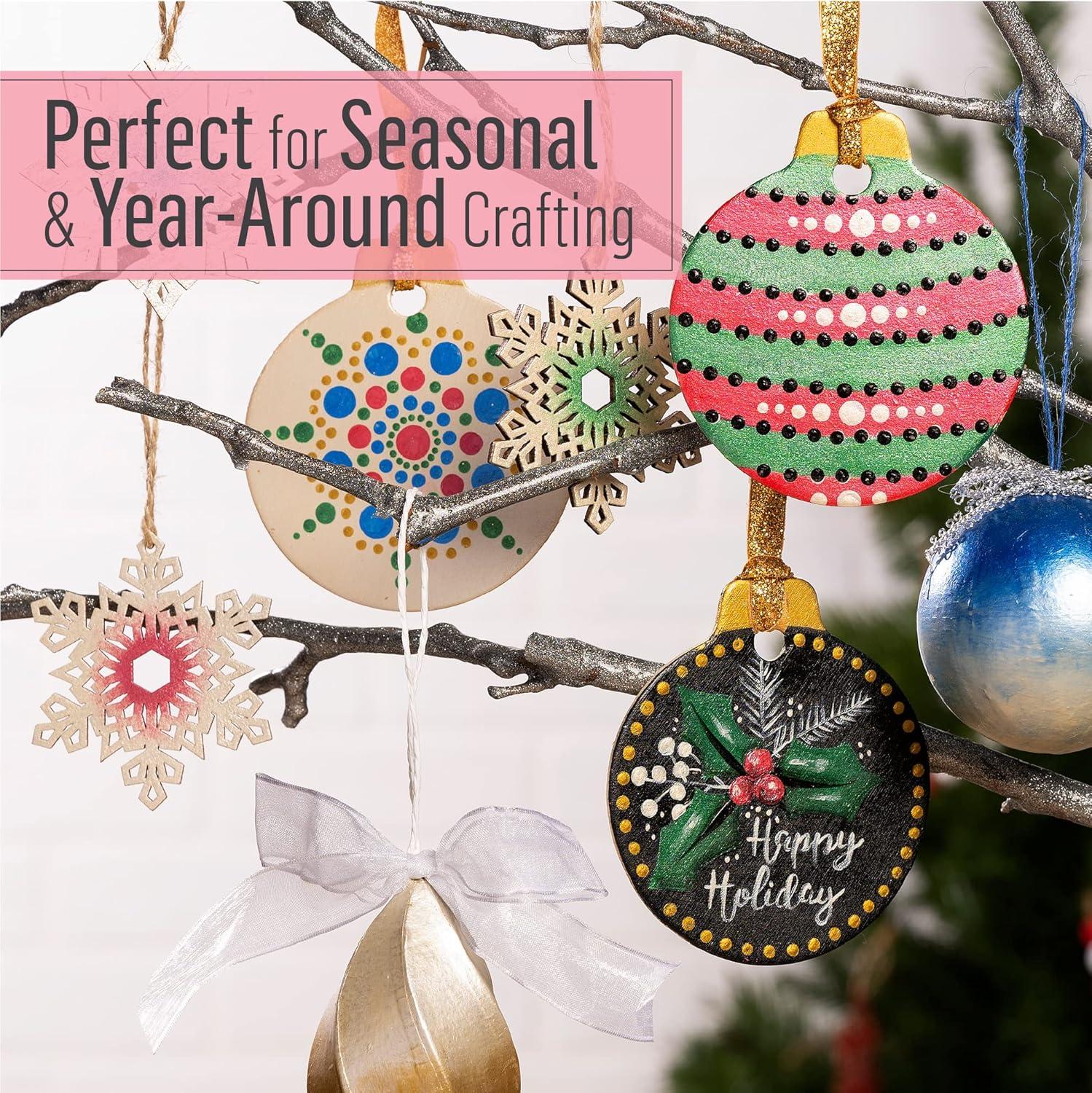 FolkArt Metallic Acrylic Craft Paint, Metallic Finish, Pure Gold, 8 fl oz