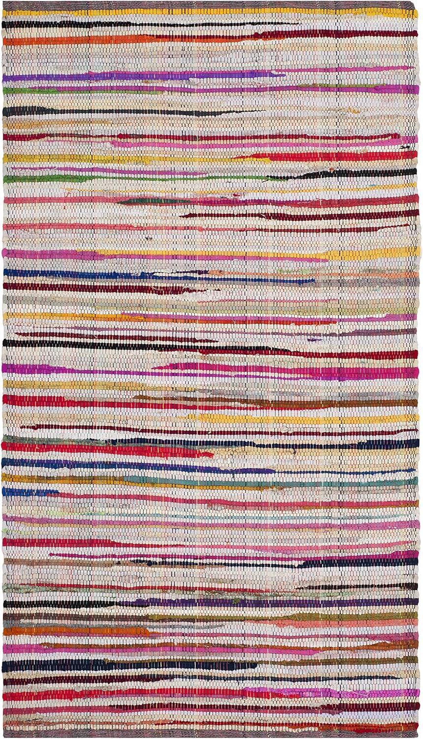 Rag Area Rug RAR240 Hand Woven Area Rug  - Safavieh