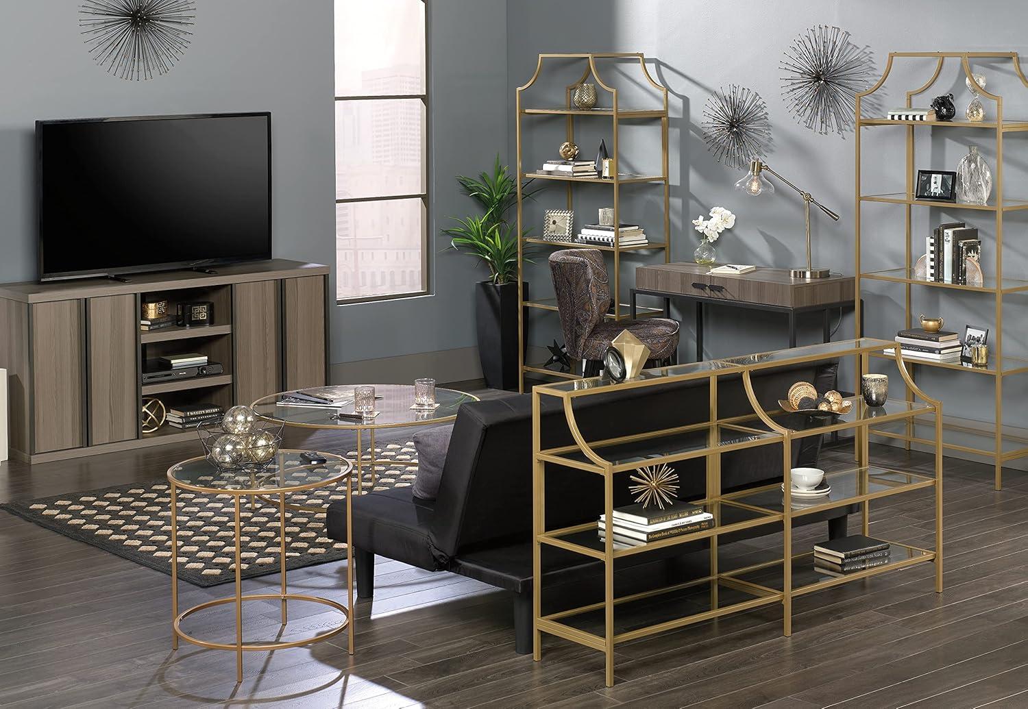 Claire Round Metal Side Table
