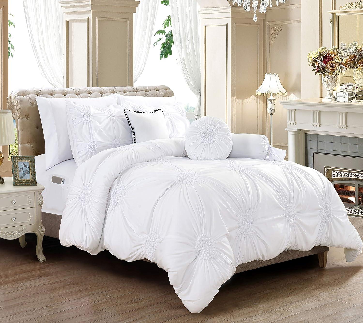 Box Stitch Comforter, Down Alternative Comforter Set