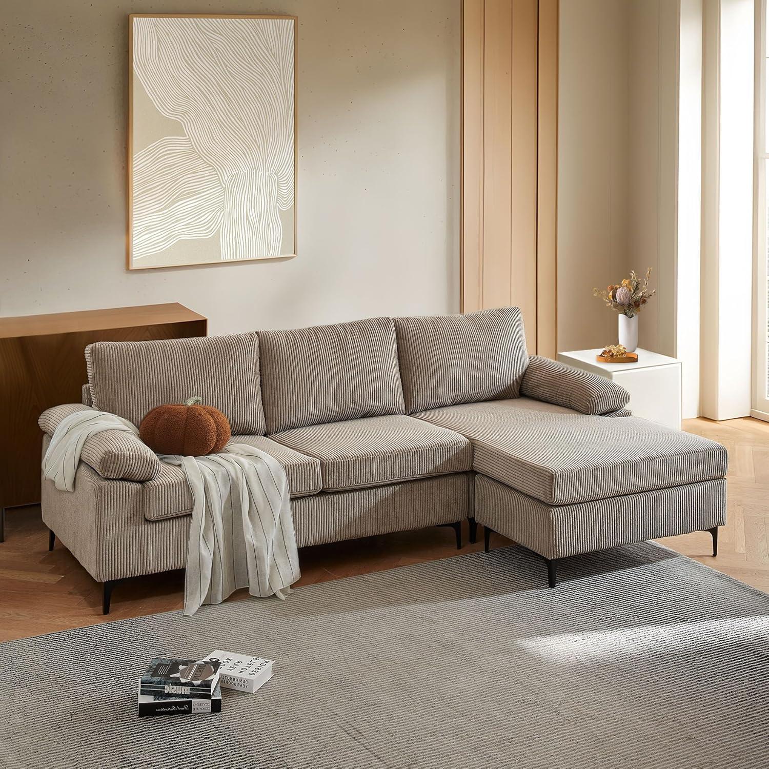 Wade Logan® Avrianna 2 - Piece Upholstered Sectional