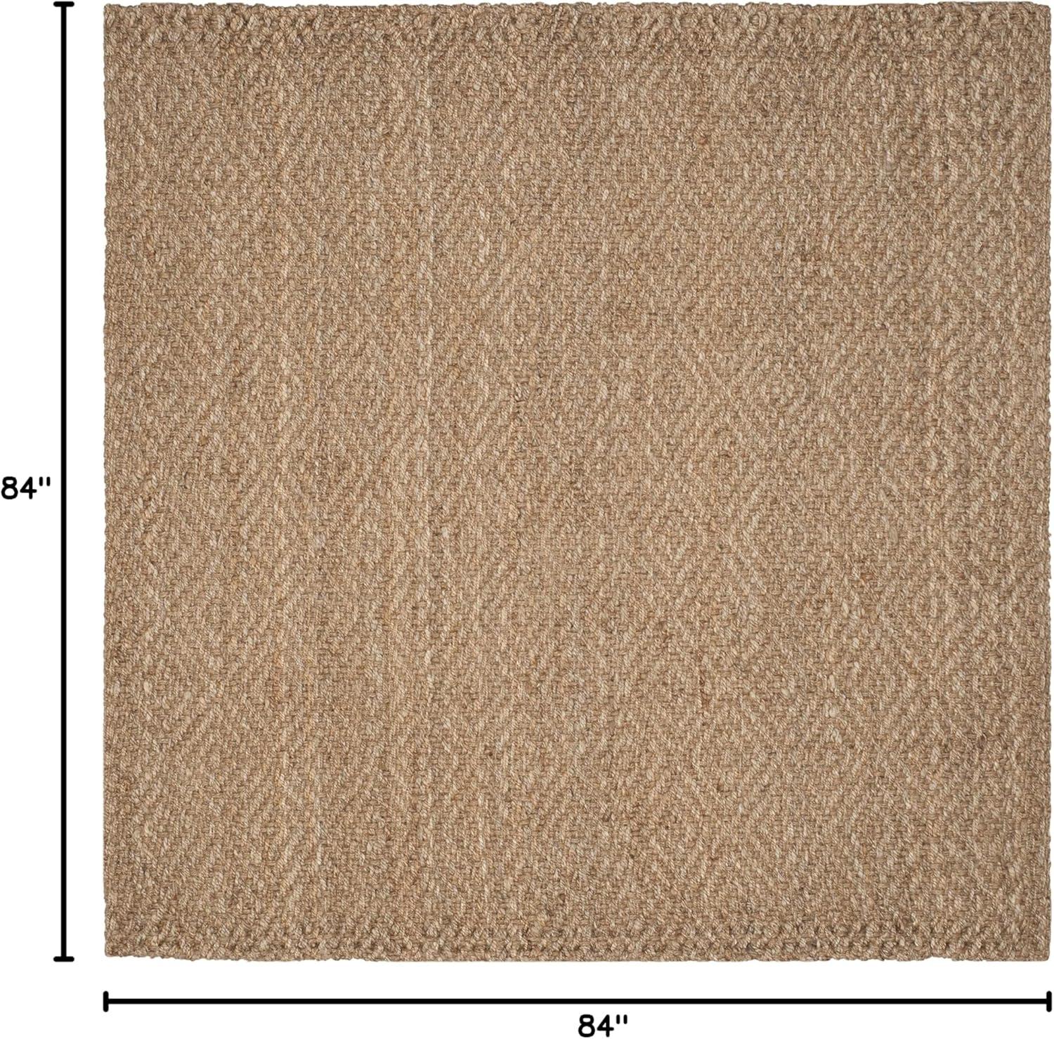 Erroll Pollux Handmade Flatweave Jute/Sisal Area Rug in Brown