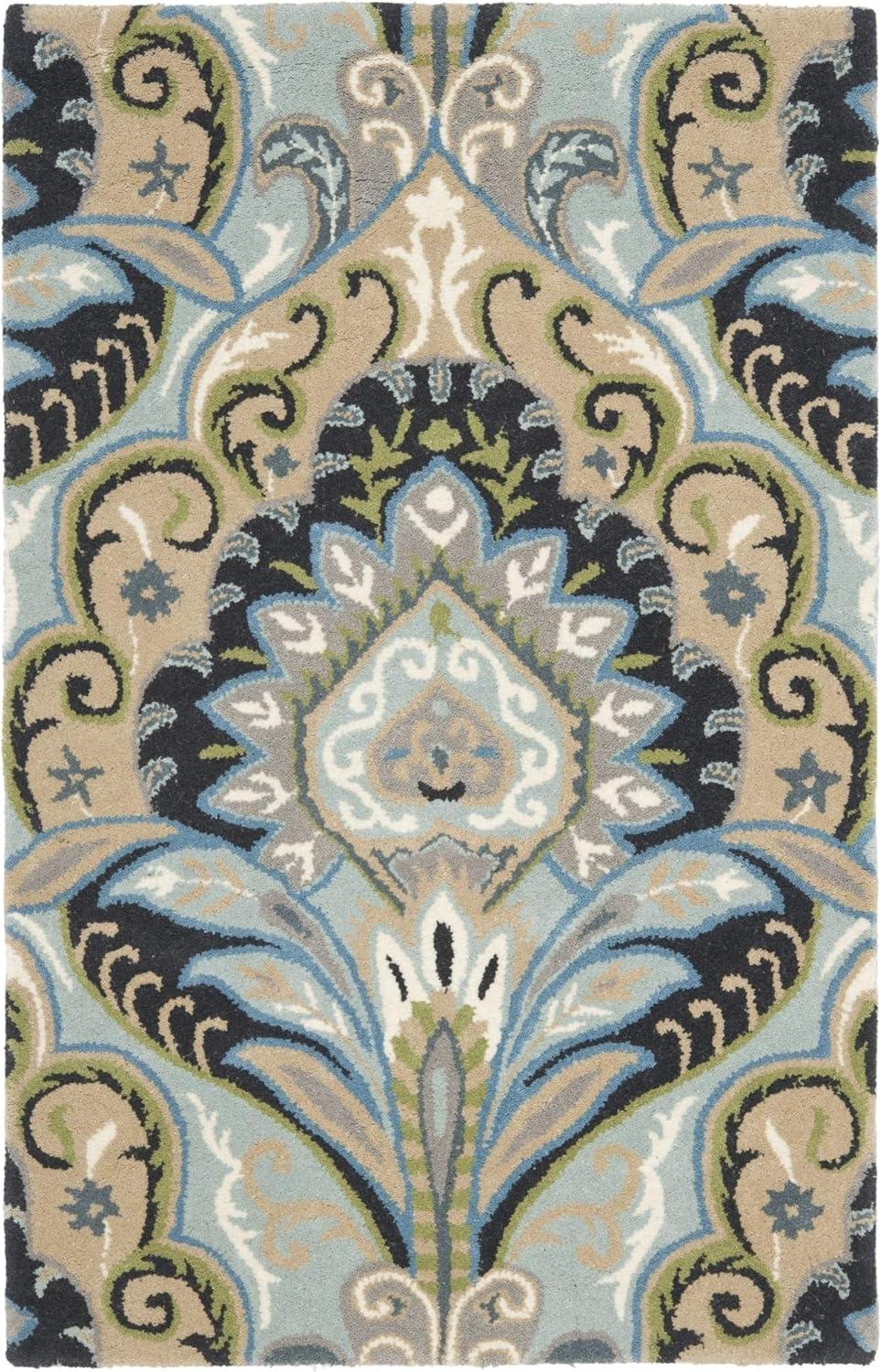 Wyndham WYD374 Hand Tufted Contemporary Area Rug  - Safavieh